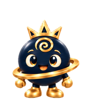 Mylo, the navy and gold MyLite agent